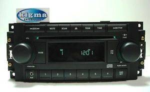 Dodge Dakota 300M 05 07 RAM 05 08 Caliber 08 09 CD player w/AUX REF 