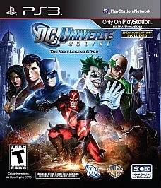   Brand NEW Sealed DC Universe Online PS3 Sony Playstation 3 2011