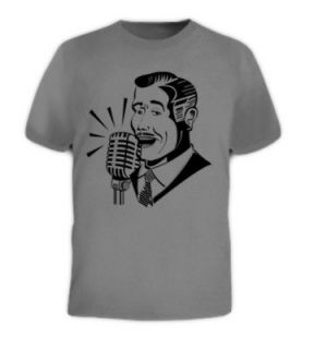 Retro Announcer Radio Speaker Sports Game Funny T Shirt