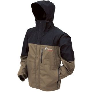 Frogg Toggs Toadz ToadRage Rain Suit Jacket   Color Stone / Black 