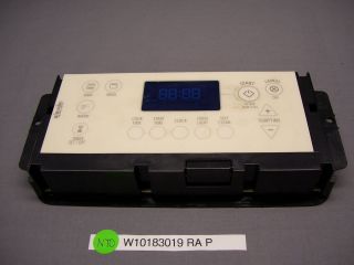 W10183019 RANGE ELECTRONIC CONTROL BOARD CLOCK WHIRLPOOL NEW OEM PART 