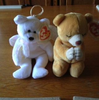 Ty Beanie Babies Halo And Hope Rare Pair