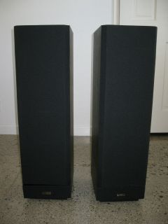 Cambridge Soundworks Tower III Speakers by Henry Kloss Excellent 