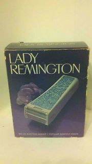 1973 Sperry Remington MS 120 Lady Remington Electric Shaver Complet 