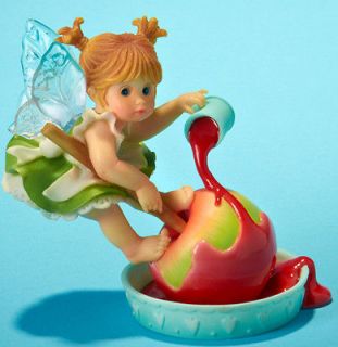 My little Kitchen fairies Red Candied Apple Fairie 4023041~New In 