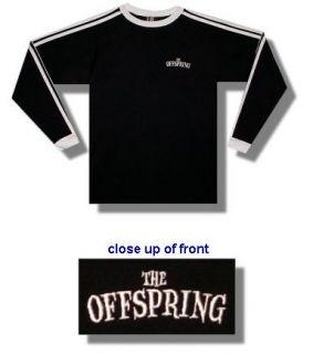 New The Offspring Embr​oidered Logo Longsleev​e Ringer Large T 