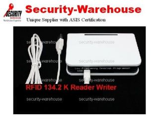 RFID Reader/Writer Desktop USB for 134.2KHz 11784 11785 Animal Glass 