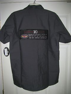 Victory Motorcycle Mechanic Short Sleeve Shirt Brand New W/Tags ***NO 