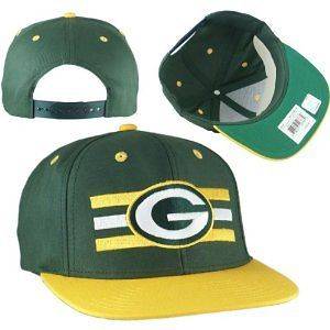 SALE Green Bay Packers Vintage Style Flat Bill Retro Snapback Hat NFL 