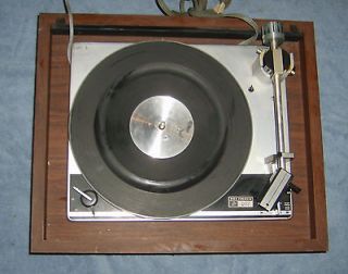   Fisher 402 Turntable Rare West German Made Vinyl LP Record Player