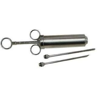   5011 2 Oz Stainless Steel Seasoning Injector with Marinade Needle