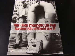 WW2 US British 1 Man Pneumatic Life Raft Survival Kits Reference Book