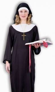 Womens Nuns Habit Costume Catholic Religious Nun Outfit