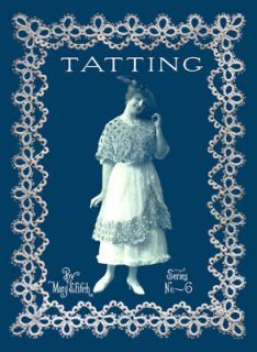 Mary Fitch #6 c.1916 Vintage Lace Tatting Pattern Book
