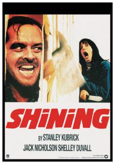 The Shining (1980) Jack Nicholson Stanley Kubrick movie poster print
