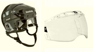 Reebok HT7K Hockey Helmet + Oakley VR910 Visor (Helmet Any Size/Color 