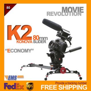 konova Slider K2 80cm 32 track dolly skater camera motorized slider 
