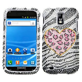 BLING Hard Phone Cover Case FOR Samsung GALAXY S II 2 T989 T Mobile 