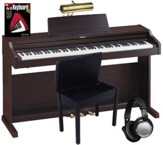 Roland RP 301 Rosewood 88 Key superNATURAL Digital Piano COMPLETE HOME 