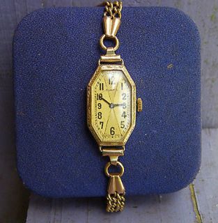 ROLEX ART DECO 9CT ROSE GOLD LOVELY LADIES WATCH, EARLY C1930S MODEL 