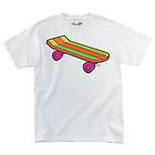Santa Cruz Skateboards T Shirt The Simpsons Bart Pro Model WHT Tee 