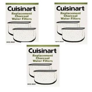   packages 6 Filters CUISINART Coffee Maker DCC RWF Water Filters