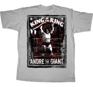Andre the Giant King of the Ring WWE Legends T shirt
