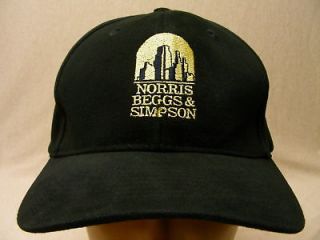 Newly listed NORRIS BEGGS & SIMPSON COMPANIES   BALL CAP HAT   NEW