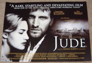 JUDE   movie poster print   KATE WINSLET, CHRISTOPHER ECCLESTON 