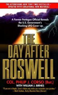 The Day after Roswell by Philip J. Corso and William J. Birnes 1998 