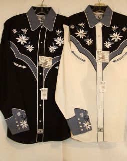   Western Show Shirt Embroidery Rodeo Entertainer Dancer Stage 193
