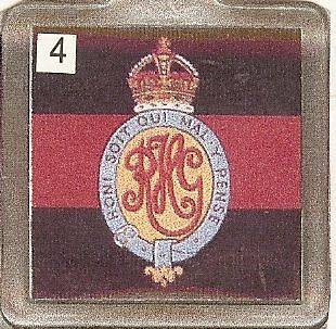 Acrylic Military Key Ring Royal Horse Guards The Blues