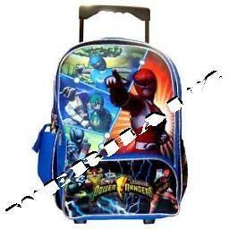 Power Ranger Large Rolling Backpack, New