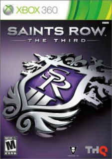 SAINTS ROW the third 3 XBOX 360 adult owned