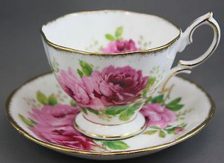 ROYAL ALBERT Tea Cup & Saucer/America​n Beauty Lot B