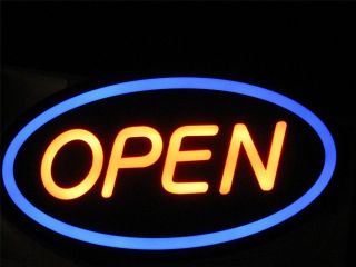 NIB BUSINESS LED OPEN SIGN   NEON STYLE **US SHIPPER**