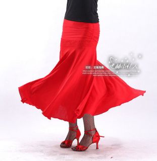 NEW Latin salsa flamenco Ballroom Dance Dress #HB118 skirt