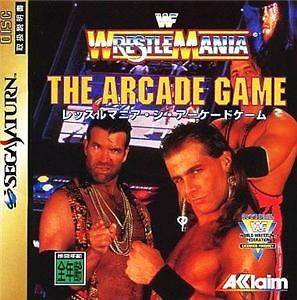 SS  WWF Wrestle Mania The Arcade Game  SATURN Japan