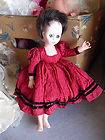Vintage 1976 Madame Alexander Girl in Red Dress Doll 11 Tall