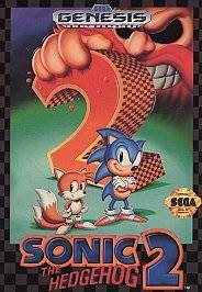 sonic the hedgehog 2 sega genesis 1992 complete 