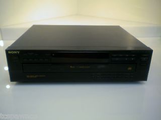 SONY Model #CDP C365 Compact Disc Player/High Density Linear Converter