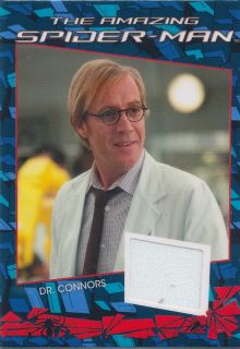 AMAZING SPIDER MAN MOVIE CARD CC4 DR. CONNORS AUTHENTIC COSTUME 