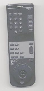 Sony RM DX100 Multi CD Player Remote $3.00 S&H Model RM 