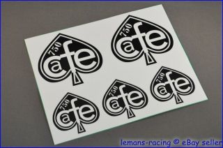 CAFE RACER Ace of Spades 750 Decals Kit Enfield XS750 TX750 CB750 