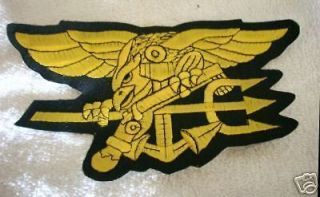 US NAVY SEAL SPECIAL FORCES EMBROIDERED JACKET PATCH