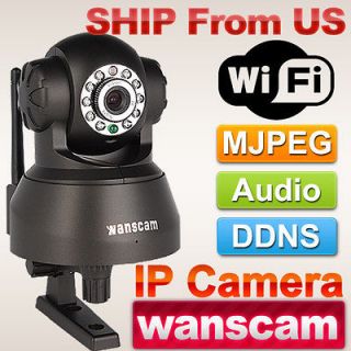 Wanscam Indoor Security Spy Wi fi WiFi Wireless IP Camera Night View 