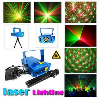 Mini Red/Green DJ Laser Stage Lighting Light for Disco Party Club Xmas 