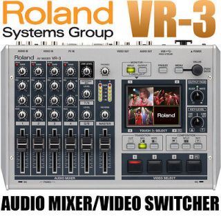   VR 3 USB 4 Channel Audio/Video Mixer Switcher FREE 2 DAY SHIPPING