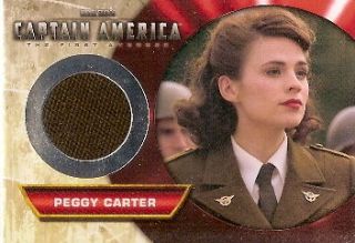   CAPTAIN AMERICA MOVIE AUTHENTIC COSTUME CARD M 3 Peggy Carter *WOW