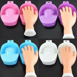   Soak Bowl Manicure Soak Off Hand Spa Bath Pick 1 Out of 4 Color #47